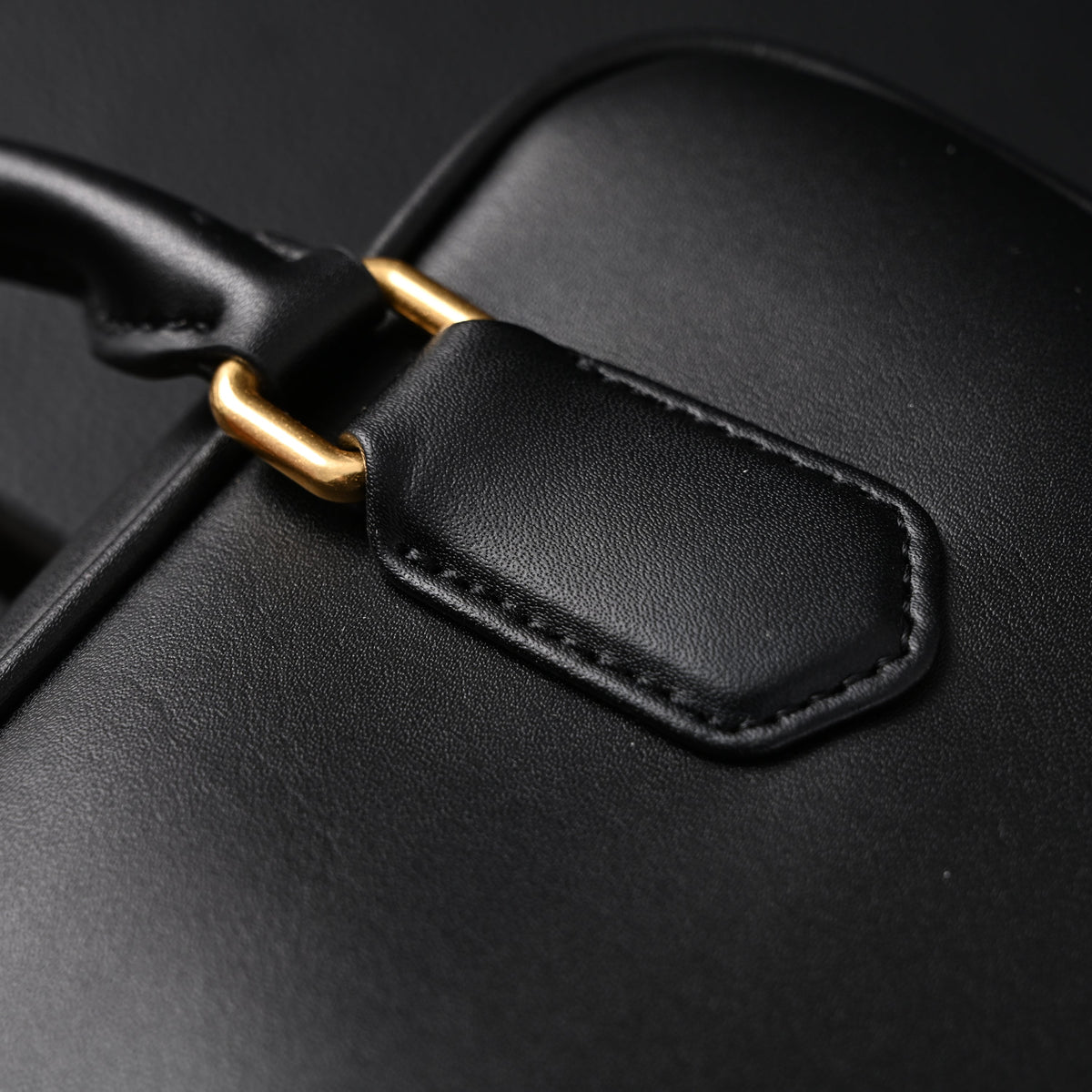 Miu Miu Black Matelassé Leather Satchel Bag – Mini Top Handle